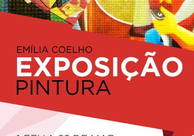 Exposição de pintura de Emília Coelho